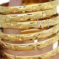Gold Bangle Set