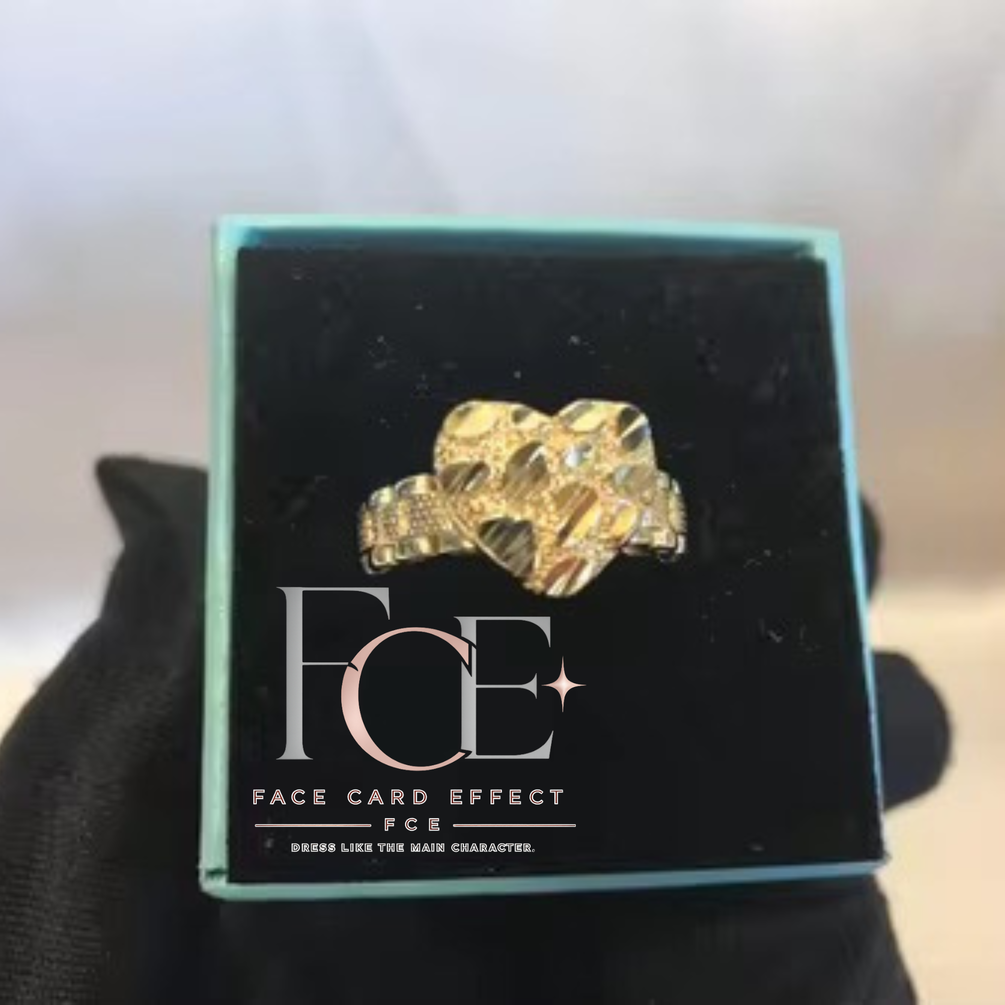 Gold Nugget Ring