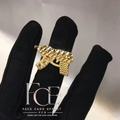 Gold Gun Ring by FCE Face Card Effect